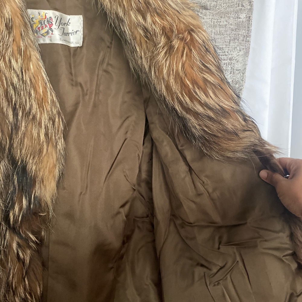 SOLD- Authentic Brown FOX coat